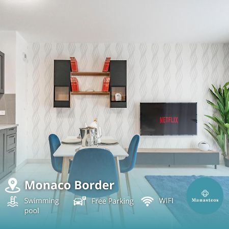 Apartamento Frontiere Monaco, Terrasse Vue Mer, Tour Odeon - Ap Beausoleil Exterior foto