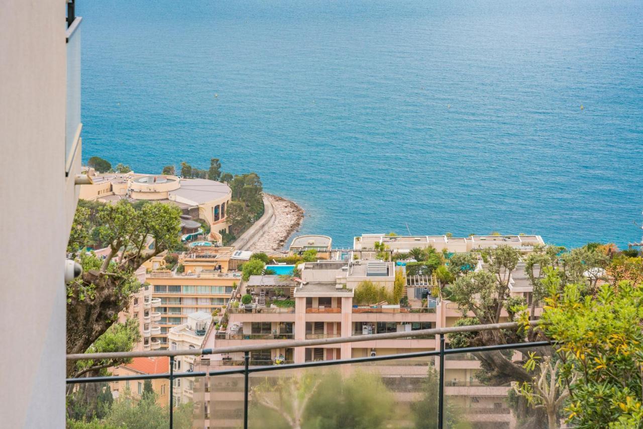 Apartamento Frontiere Monaco, Terrasse Vue Mer, Tour Odeon - Ap Beausoleil Exterior foto
